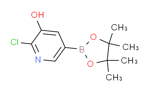 2-Chloro-5-(4,4,5,5-tetramethyl-1,3,2-dioxaborolan-2-yl)pyridin-3-ol
