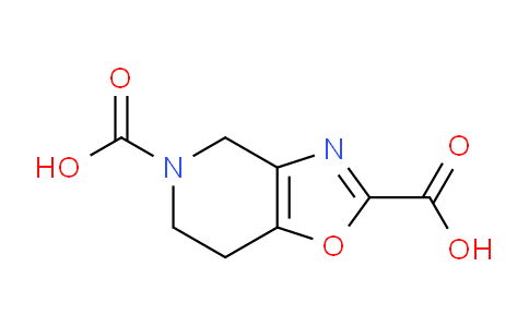 6,7-Dihydro-oxazolo[4,5-c]pyridine-2,5(4H)-dicarboxylic acid