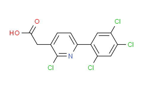 AM24702 | 1261493-19-9 | 2-Chloro-6-(2,4,5-trichlorophenyl)pyridine-3-acetic acid