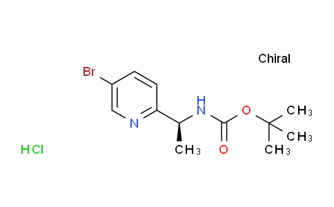 AM247024 | 2044711-32-0 | (S)-tert-Butyl (1-(5-bromopyridin-2-yl)ethyl)carbamate hydrochloride