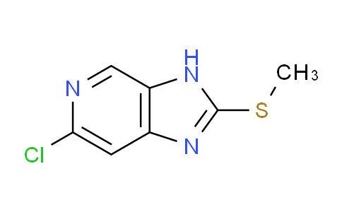 6-Chloro-2-(methylthio)-3H-imidazo[4,5-c]pyridine