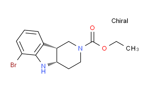 AM247032 | 1059630-08-8 | (4aS,9bR)-Ethyl 6-bromo-3,4,4a,5-tetrahydro-1H-pyrido[4,3-b]indole-2(9bH)-carboxylate