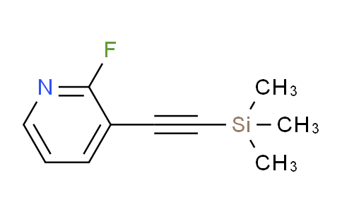 2-Fluoro-3-((trimethylsilyl)ethynyl)pyridine