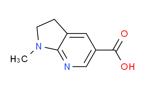 1-Methyl-2,3-dihydro-1H-pyrrolo[2,3-b]pyridine-5-carboxylic acid