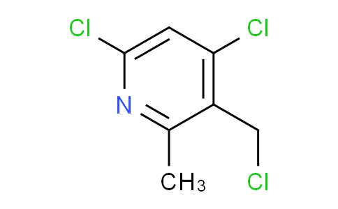 4,6-Dichloro-3-(chloromethyl)-2-methylpyridine