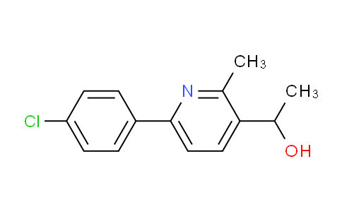 1-(6-(4-Chlorophenyl)-2-methylpyridin-3-yl)ethanol