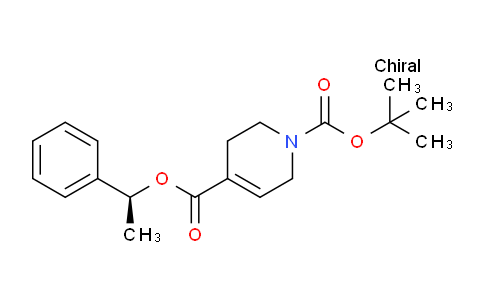 (S)-1-tert-Butyl 4-(1-phenylethyl) 5,6-dihydropyridine-1,4(2H)-dicarboxylate