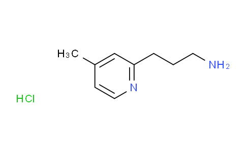 3-(4-Methylpyridin-2-yl)propan-1-amine hydrochloride