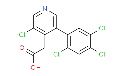 AM24708 | 1261443-11-1 | 3-Chloro-5-(2,4,5-trichlorophenyl)pyridine-4-acetic acid