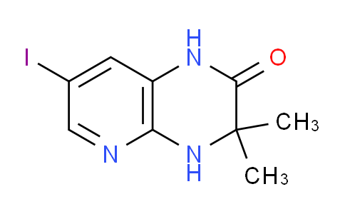 7-Iodo-3,3-dimethyl-3,4-dihydropyrido[2,3-b]pyrazin-2(1H)-one