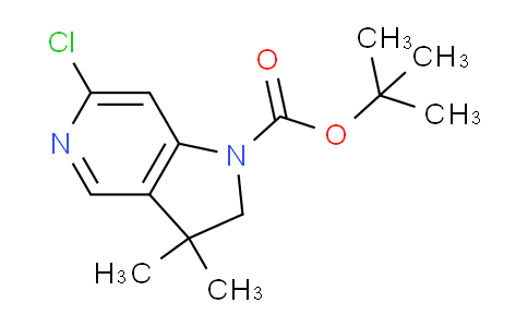 AM247081 | 1403899-46-6 | tert-Butyl 6-chloro-3,3-dimethyl-2,3-dihydro-1H-pyrrolo[3,2-c]pyridine-1-carboxylate