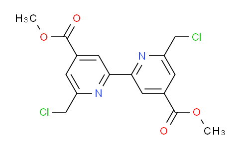 AM247093 | 1956377-23-3 | Dimethyl 6,6'-bis(chloromethyl)-[2,2'-bipyridine]-4,4'-dicarboxylate