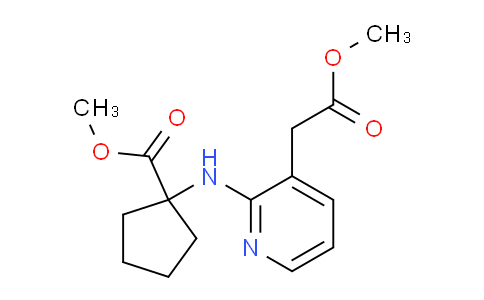 AM247128 | 1419101-43-1 | 1-(3-Methoxycarbonylmethyl-pyridin-2-ylamino)-cyclopentanecarboxylic acid methyl ester