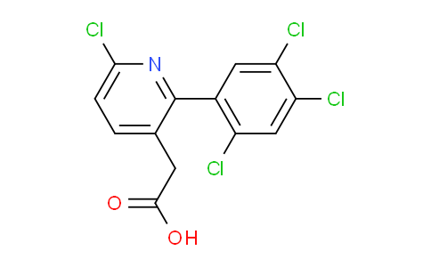 AM24713 | 1261469-54-8 | 6-Chloro-2-(2,4,5-trichlorophenyl)pyridine-3-acetic acid
