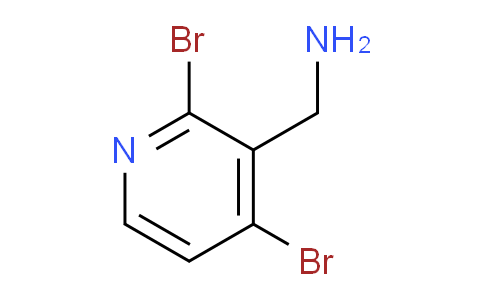 (2,4-Dibromopyridin-3-yl)methanamine