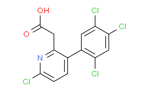 AM24714 | 1261642-46-9 | 6-Chloro-3-(2,4,5-trichlorophenyl)pyridine-2-acetic acid