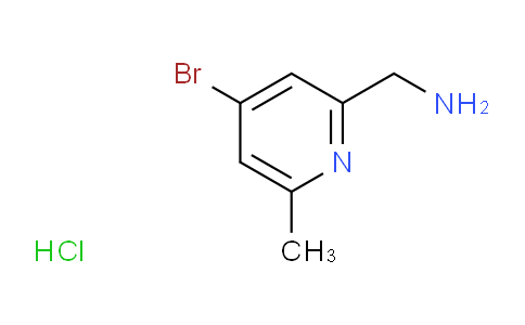 (4-Bromo-6-methylpyridin-2-yl)methanamine hydrochloride
