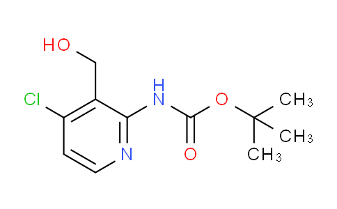 tert-Butyl (4-chloro-3-(hydroxymethyl)pyridin-2-yl)carbamate