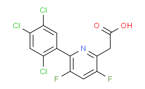 AM24718 | 1261789-61-0 | 3,5-Difluoro-6-(2,4,5-trichlorophenyl)pyridine-2-acetic acid