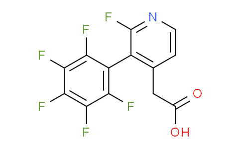 AM24719 | 1261445-25-3 | 2-Fluoro-3-(perfluorophenyl)pyridine-4-acetic acid