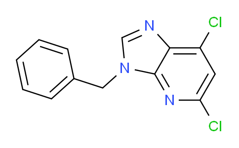 3-Benzyl-5,7-dichloro-3H-imidazo[4,5-b]pyridine