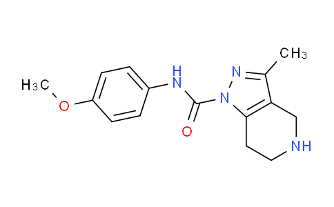 AM247199 | 1956386-25-6 | N-(4-Methoxyphenyl)-3-methyl-4,5,6,7-tetrahydro-1H-pyrazolo[4,3-c]pyridine-1-carboxamide