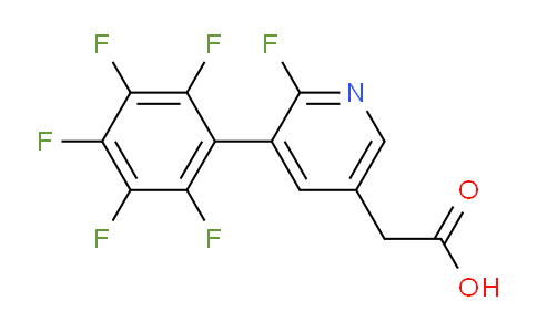 AM24720 | 1261774-73-5 | 2-Fluoro-3-(perfluorophenyl)pyridine-5-acetic acid