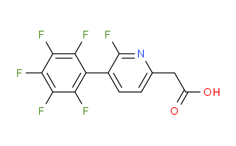 AM24721 | 1261665-15-9 | 2-Fluoro-3-(perfluorophenyl)pyridine-6-acetic acid