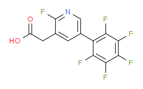 AM24722 | 1261835-56-6 | 2-Fluoro-5-(perfluorophenyl)pyridine-3-acetic acid