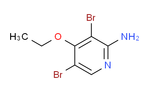 3,5-Dibromo-4-ethoxypyridin-2-amine