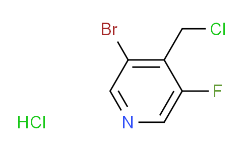 3-Bromo-4-(chloromethyl)-5-fluoropyridine hydrochloride