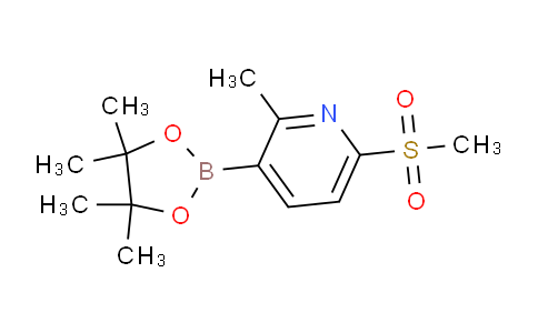 AM247237 | 1420297-13-7 | 2-Methyl-6-(methylsulfonyl)-3-(4,4,5,5-tetramethyl-1,3,2-dioxaborolan-2-yl)pyridine