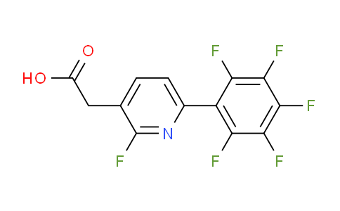 AM24724 | 1261848-69-4 | 2-Fluoro-6-(perfluorophenyl)pyridine-3-acetic acid