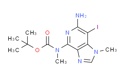 AM247250 | 914942-88-4 | tert-Butyl (6-amino-7-iodo-1-methyl-1H-imidazo[4,5-c]pyridin-4-yl)(methyl)carbamate