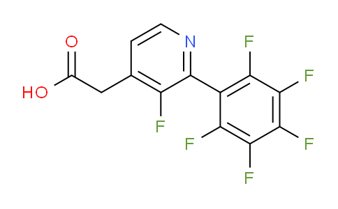 AM24726 | 1261667-64-4 | 3-Fluoro-2-(perfluorophenyl)pyridine-4-acetic acid
