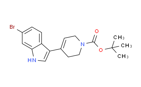 Tert-butyl 4-(6-bromo-1h-indol-3-yl)-5,6-dihydropyridine-1(2h)-carboxylate