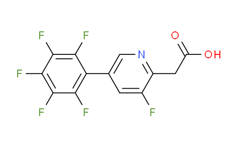 AM24729 | 1261638-80-5 | 3-Fluoro-5-(perfluorophenyl)pyridine-2-acetic acid