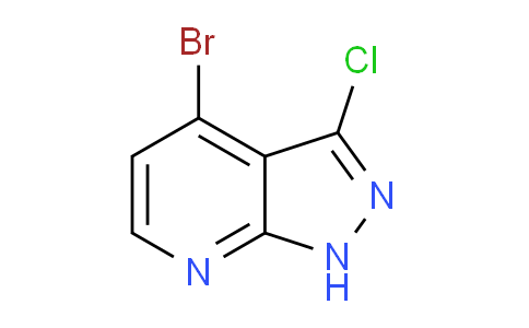 4-Bromo-3-chloro-1H-pyrazolo[3,4-b]pyridine