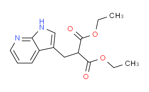 Diethyl 2-((1H-pyrrolo[2,3-b]pyridin-3-yl)methyl)malonate