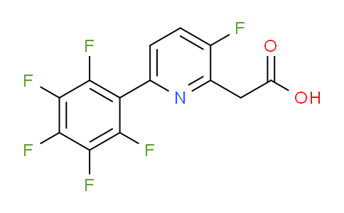 AM24731 | 1261445-29-7 | 3-Fluoro-6-(perfluorophenyl)pyridine-2-acetic acid