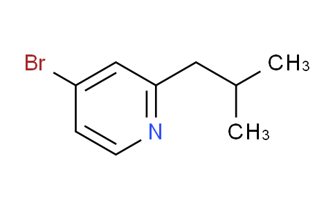 4-Bromo-2-isobutylpyridine