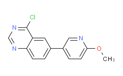 AM247333 | 1005009-91-5 | 4-Chloro-6-(6-methoxy-3-pyridyl)quinazoline