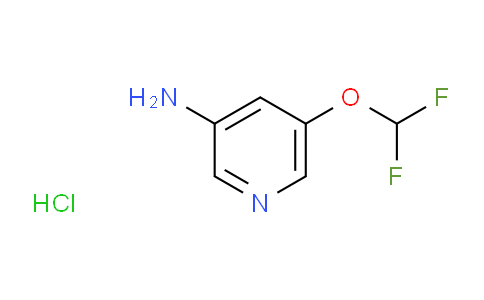 5-(Difluoromethoxy)pyridin-3-amine hydrochloride