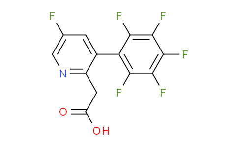 AM24734 | 1261470-95-4 | 5-Fluoro-3-(perfluorophenyl)pyridine-2-acetic acid