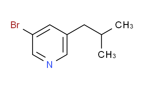 3-Bromo-5-isobutylpyridine