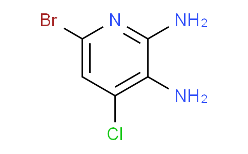 6-Bromo-4-chloropyridine-2,3-diamine