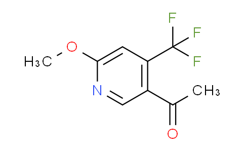 1-(6-Methoxy-4-(trifluoromethyl)pyridin-3-yl)ethanone