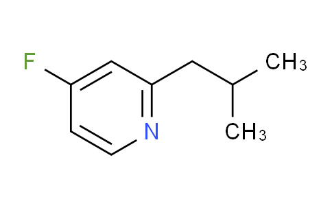 4-Fluoro-2-isobutylpyridine