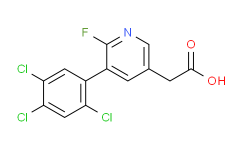 AM24738 | 1261759-05-0 | 2-Fluoro-3-(2,4,5-trichlorophenyl)pyridine-5-acetic acid