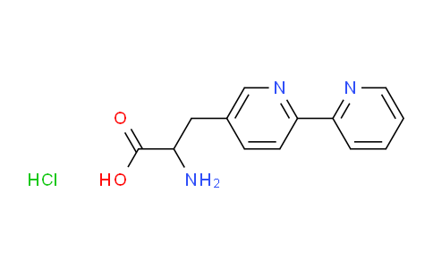 3-([2,2'-Bipyridin]-5-yl)-2-aminopropanoic acid hydrochloride